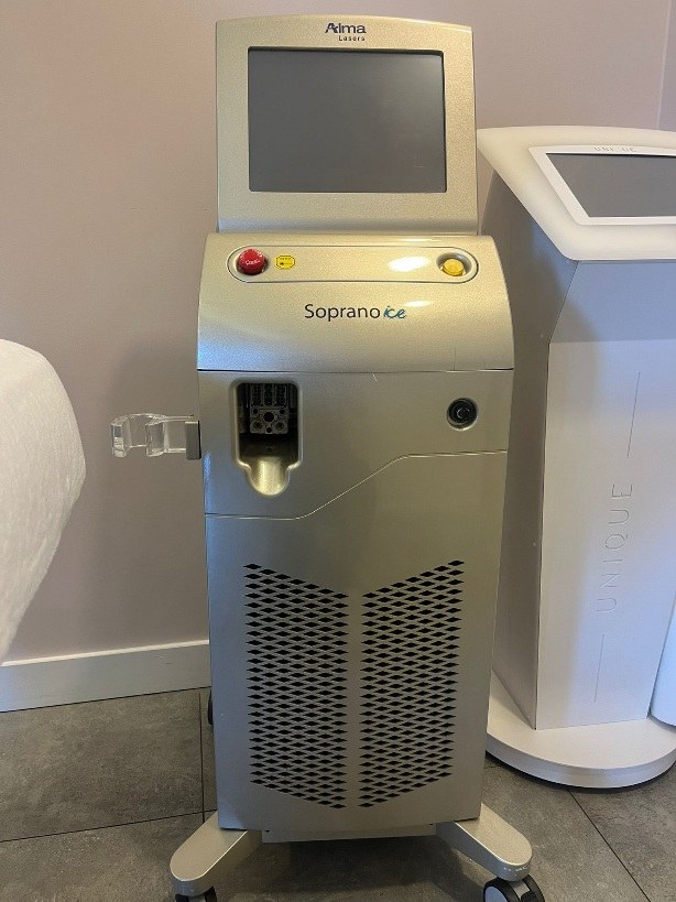 ALMA SOPRANO ICE 2015 – laser do depilacji | GŁOWICA NIR + DIODA WYMIENIONA 11/2020 — zdjęcie 1