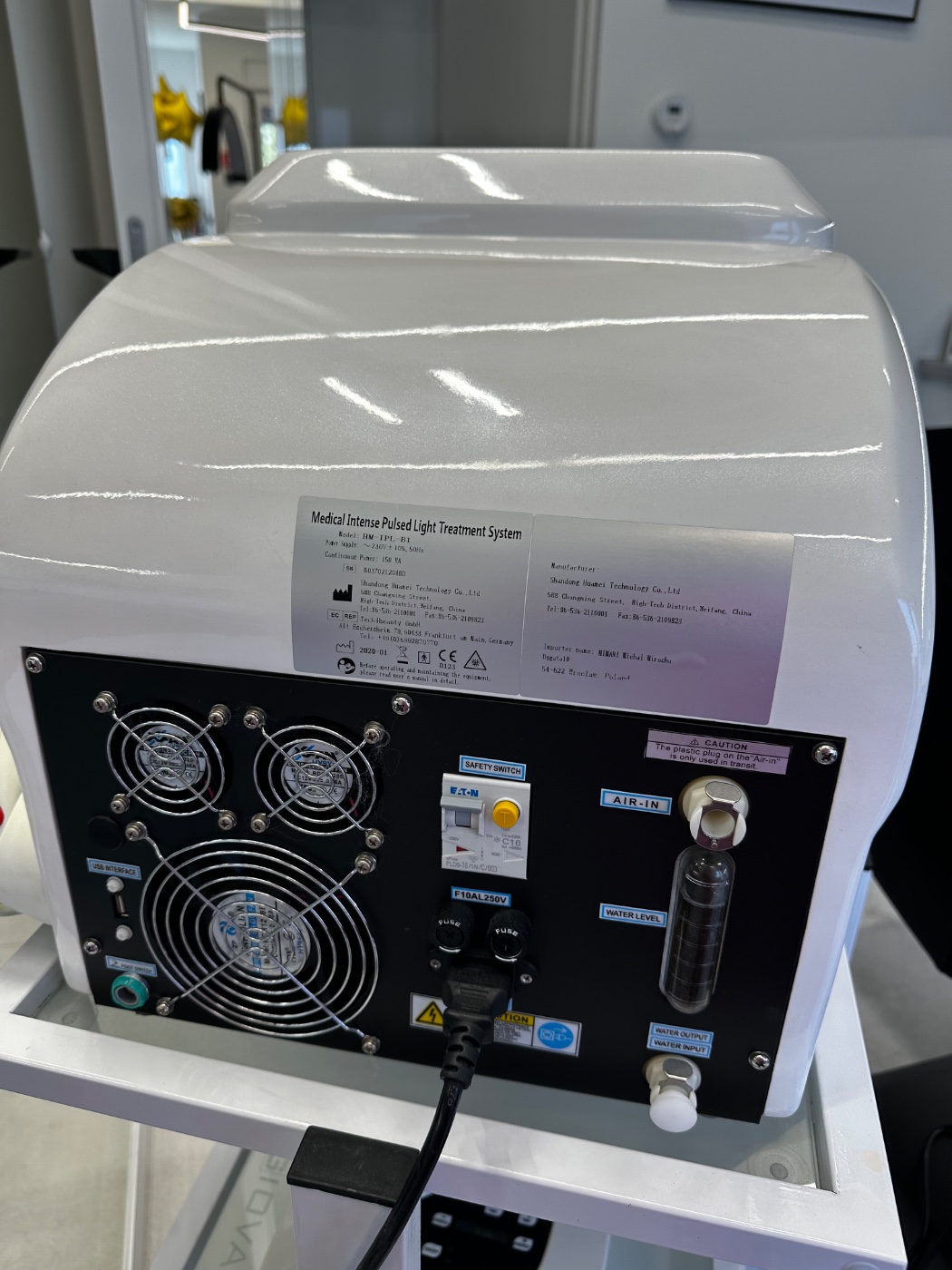 Profesjonalny IPL – Medical Intense Pulsed Light HM-IPL-B1 + komplet filtrów — zdjęcie 4