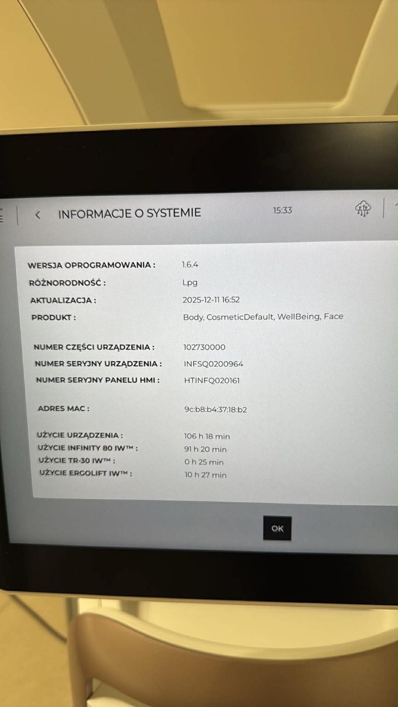 Najnowsza Endermologia Cellu M6 INFINITY 2025 — zdjęcie 5